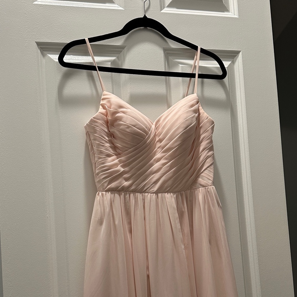 Azazie Full length chiffon bridesmaid dress